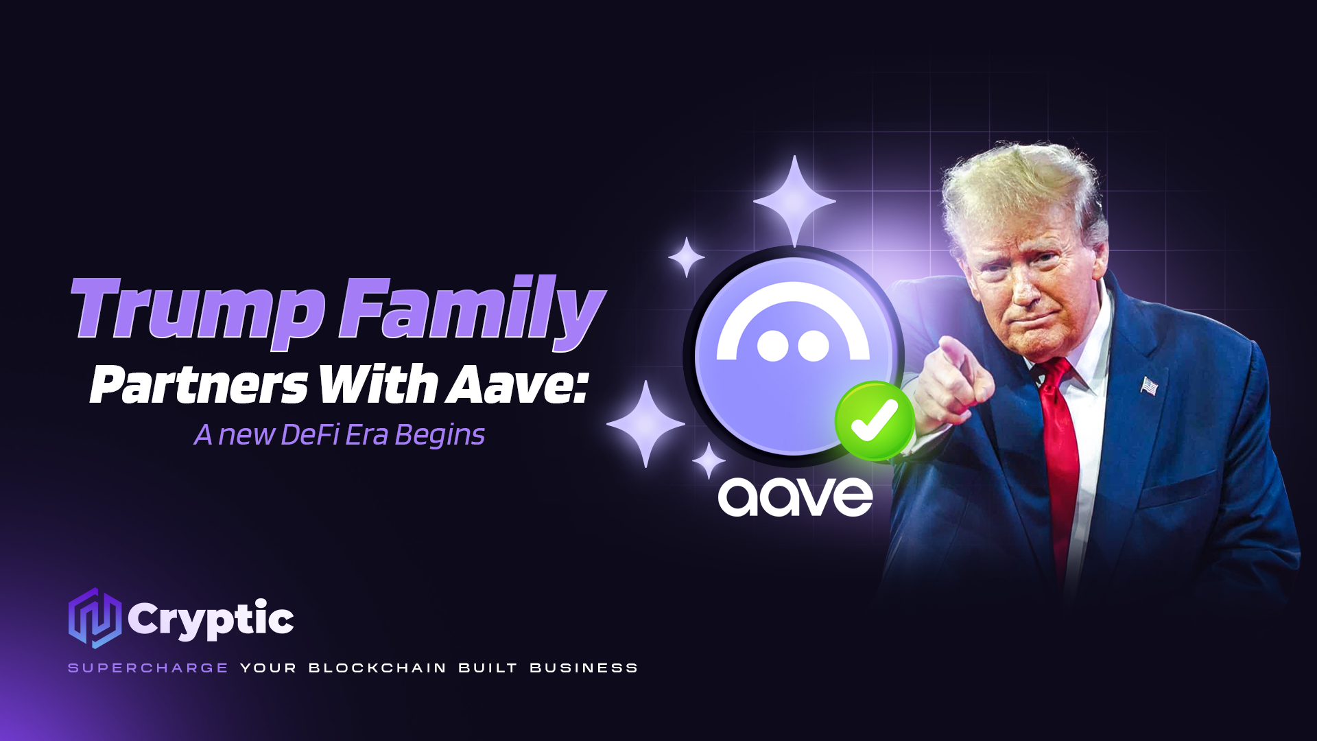 TRUMP FAMILY PARTNERS WITH AAVE