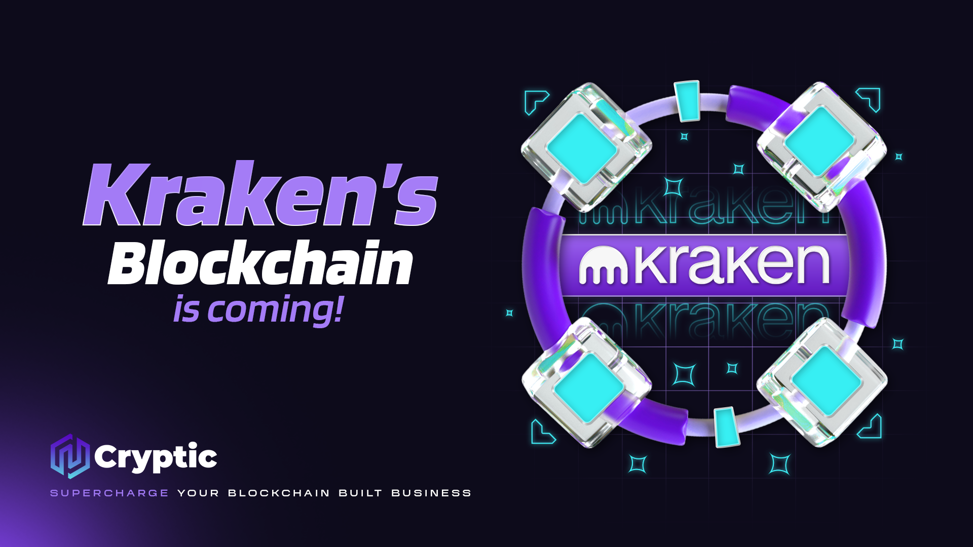 KRAKEN BLOCKCHAIN IS COMING TWITTER