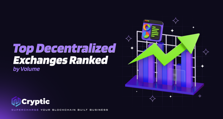 TOP DECENTRALIZED EXCHANGES RANKED BY VOLUME