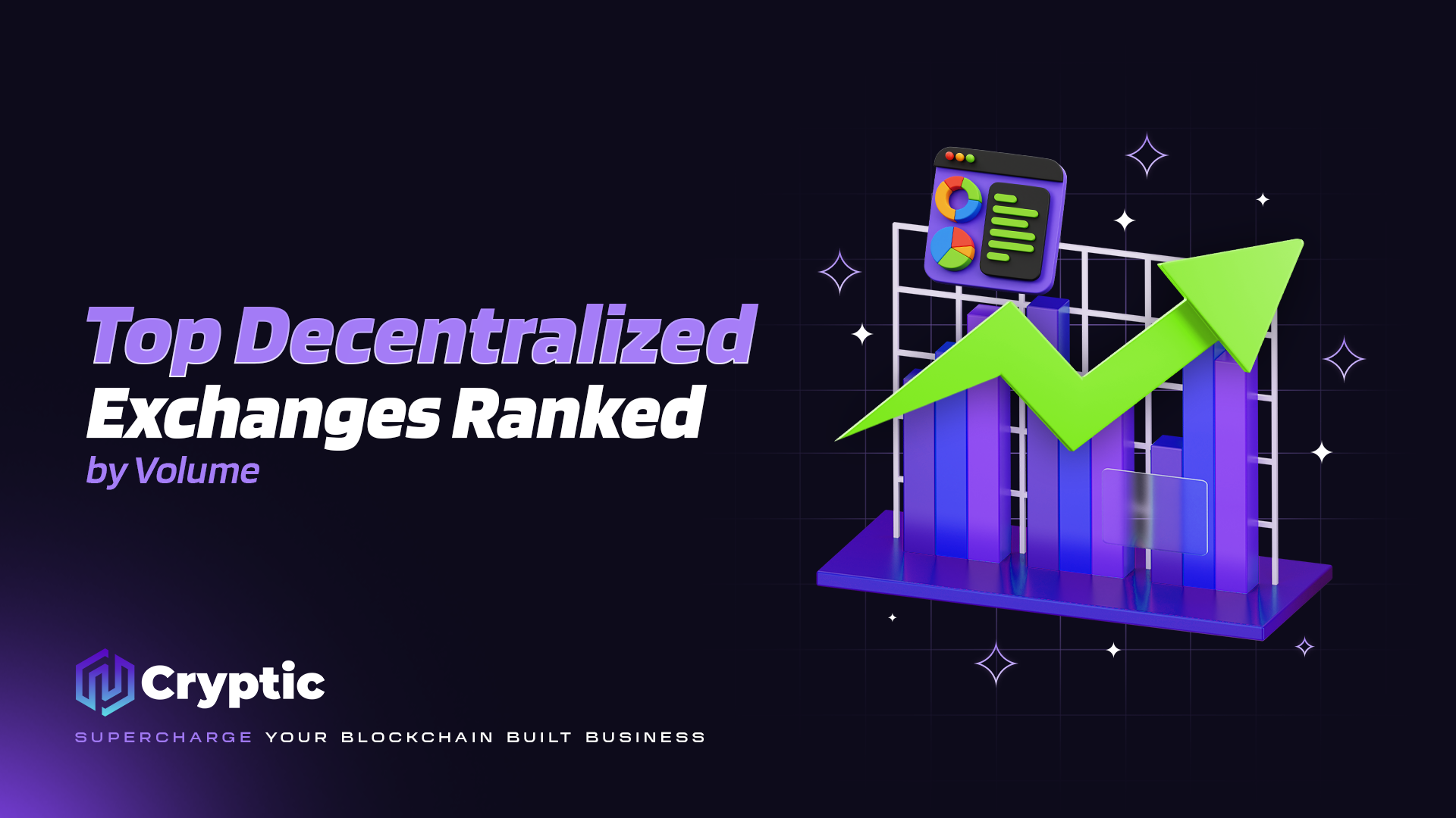 TOP DECENTRALIZED EXCHANGES RANKED BY VOLUME