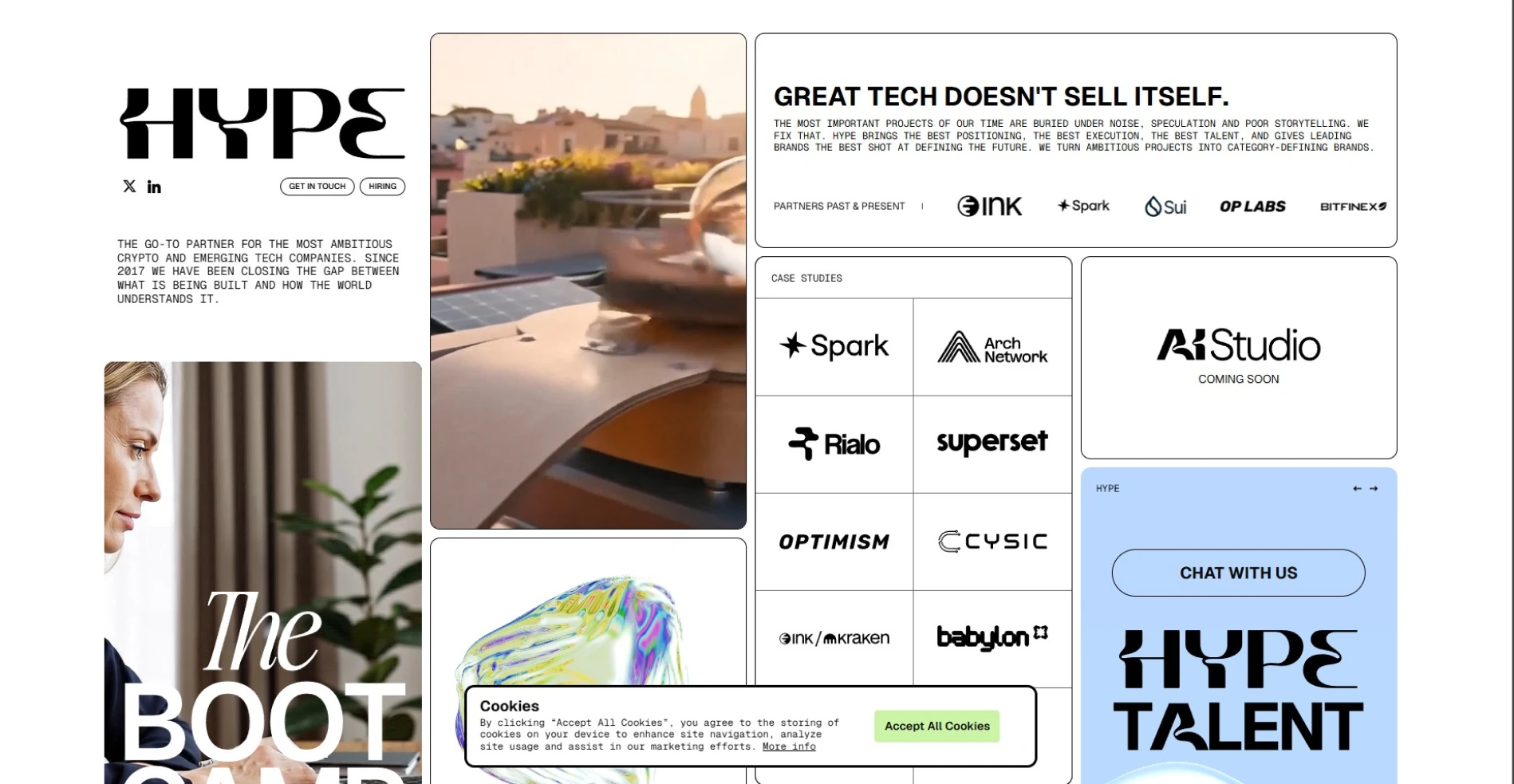 Hype Website