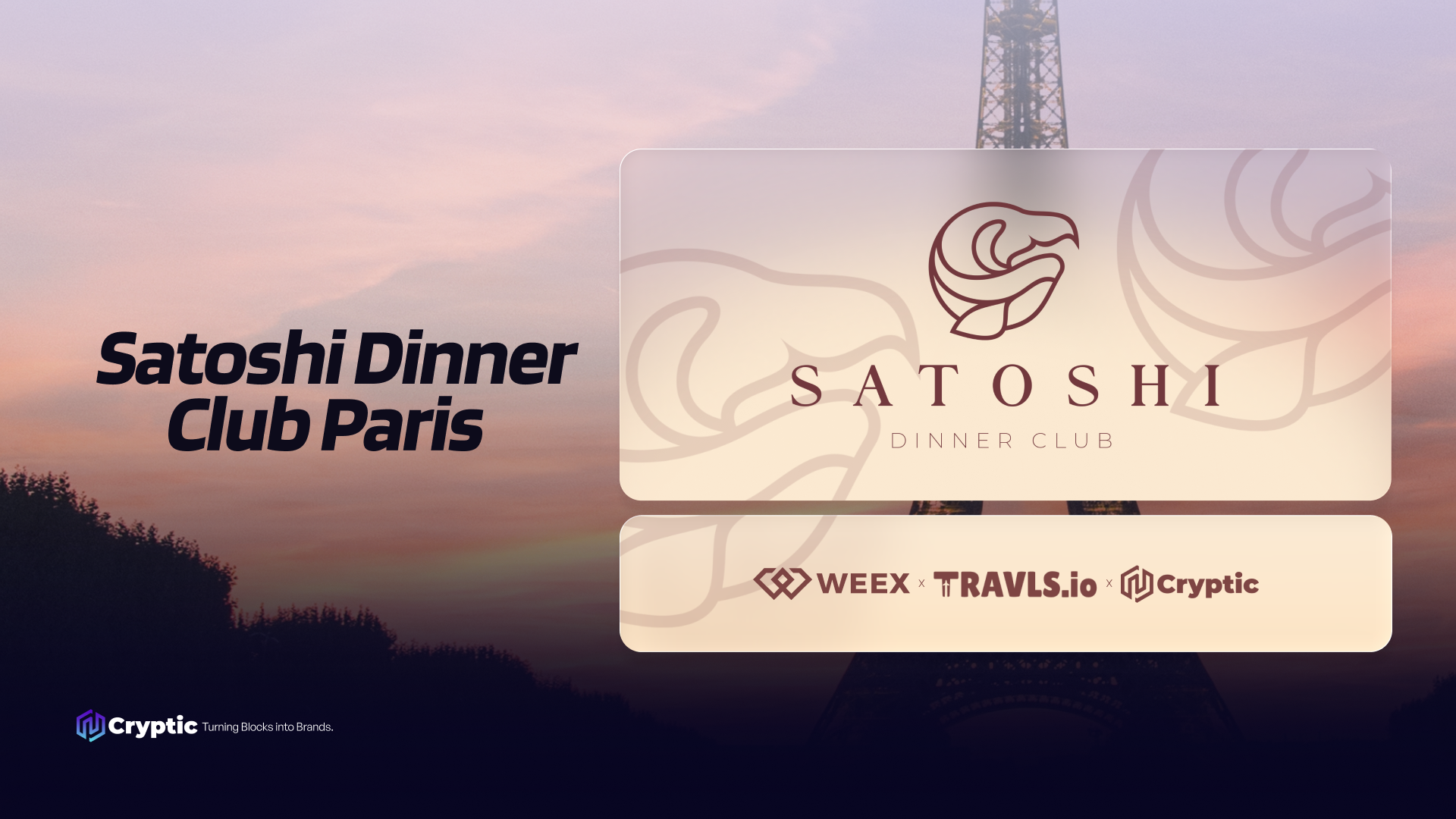 Satoshi Dinner Club Paris