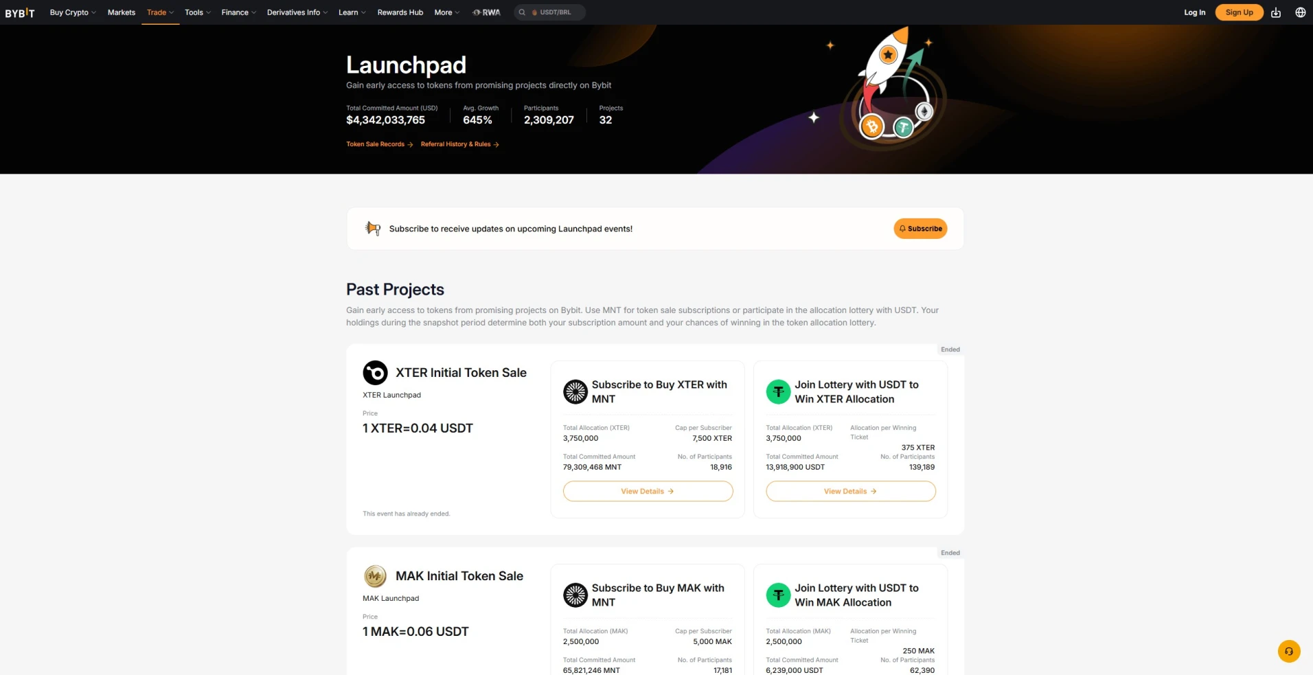 Bybit Launchpad
