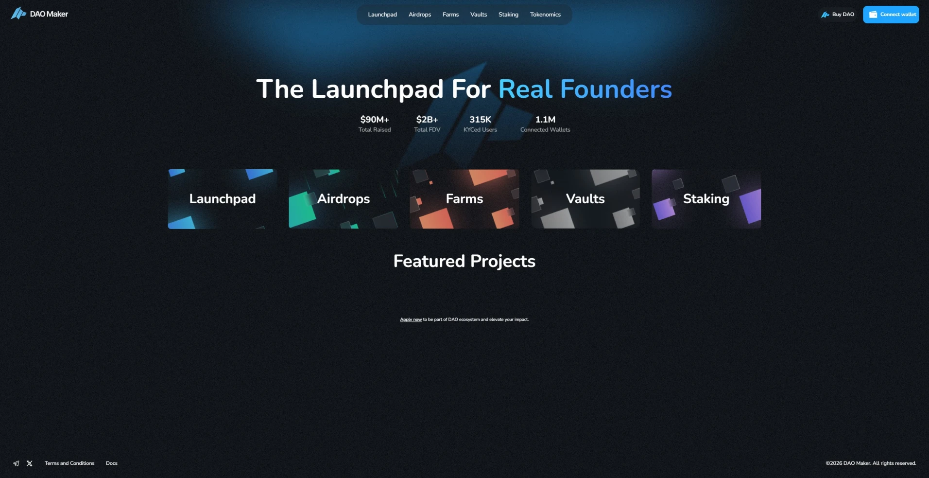 DAO Maker Launchpad
