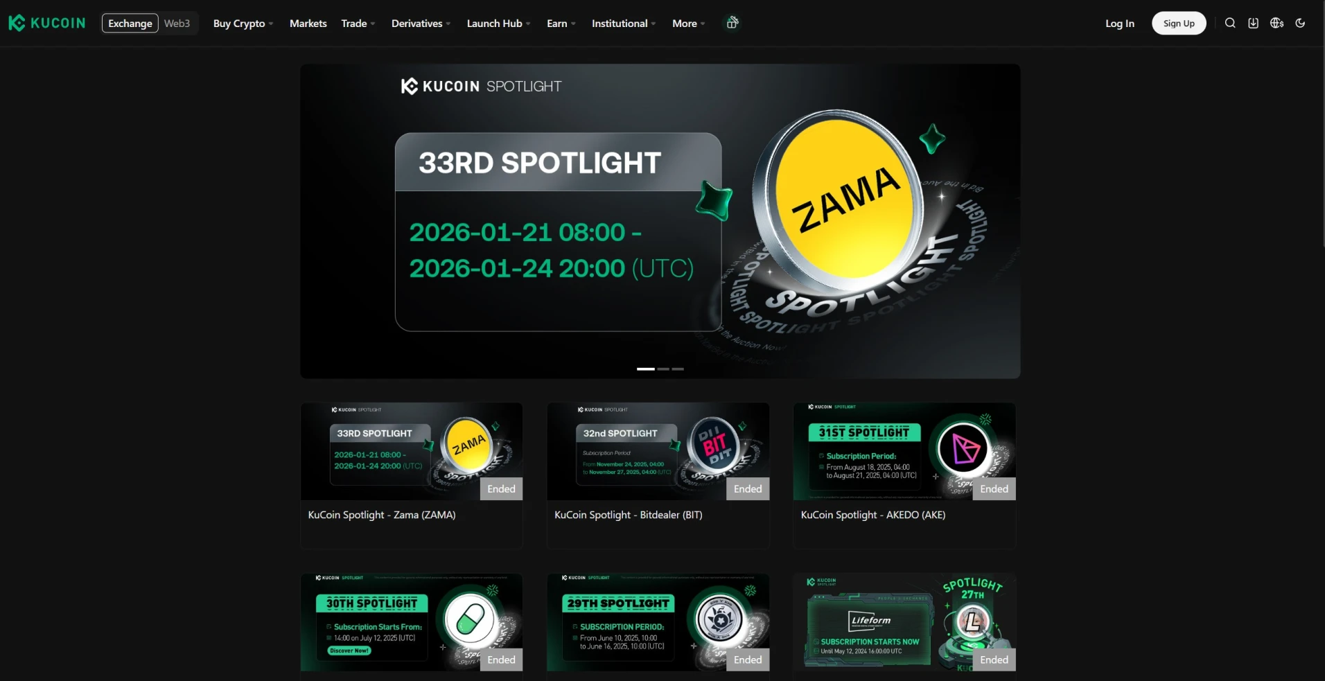 Kucoin Spotlight