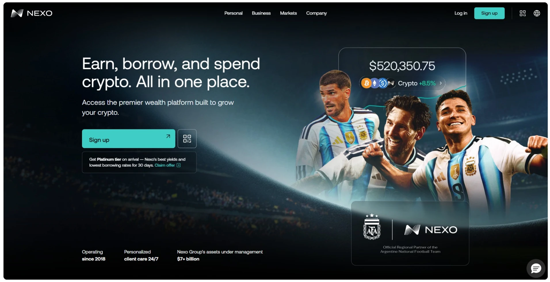 Nexo Website