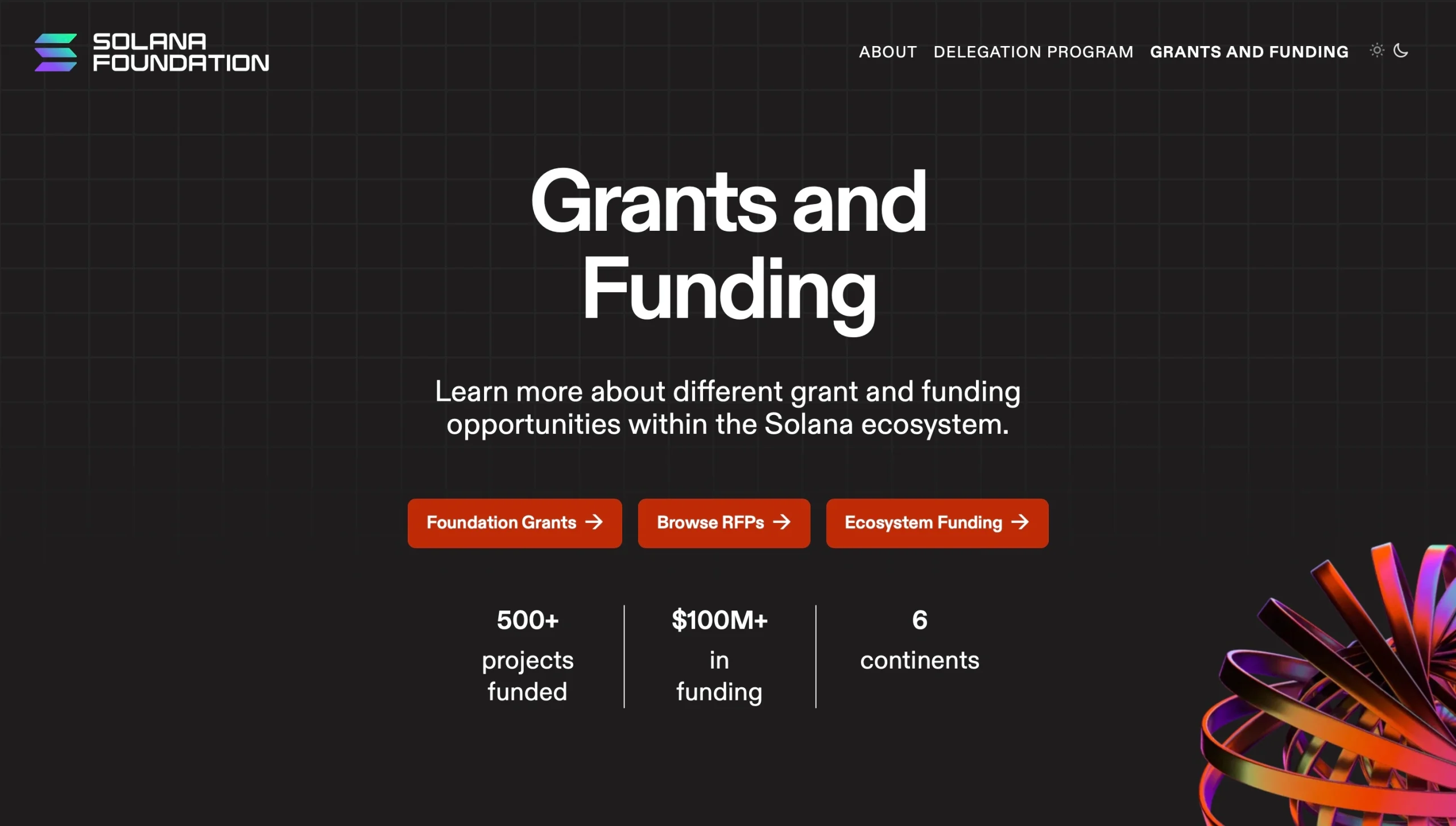 Solana Foundation Grants Program