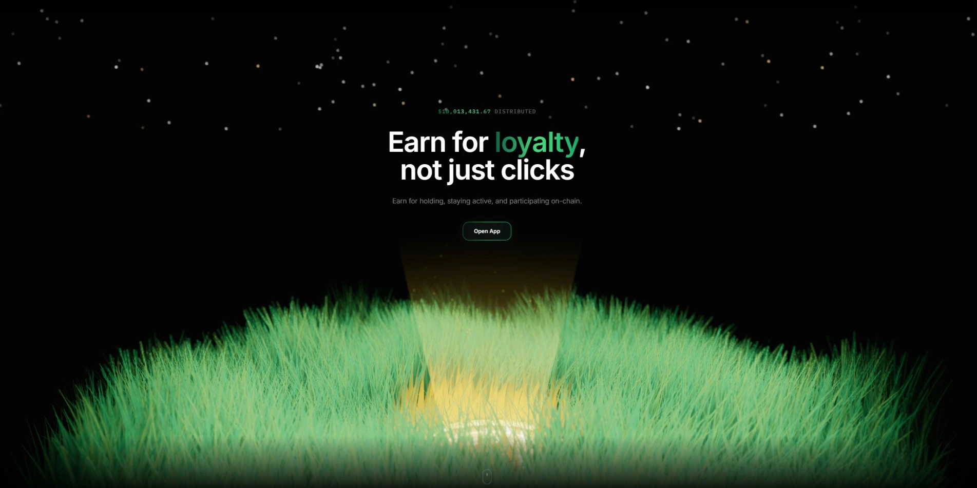 RabbitHole onchain retention marketplace homepage