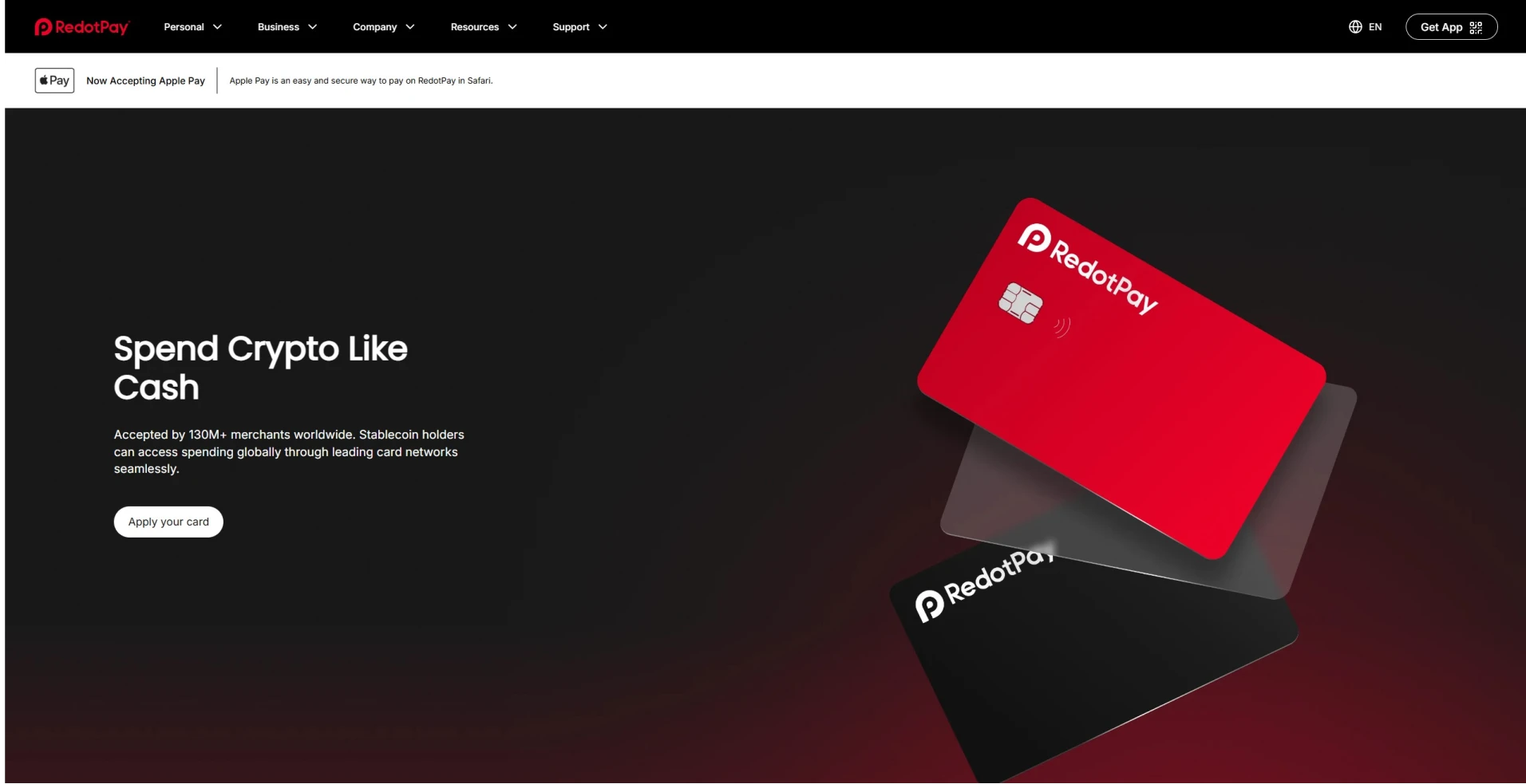 Redotpay Card Website