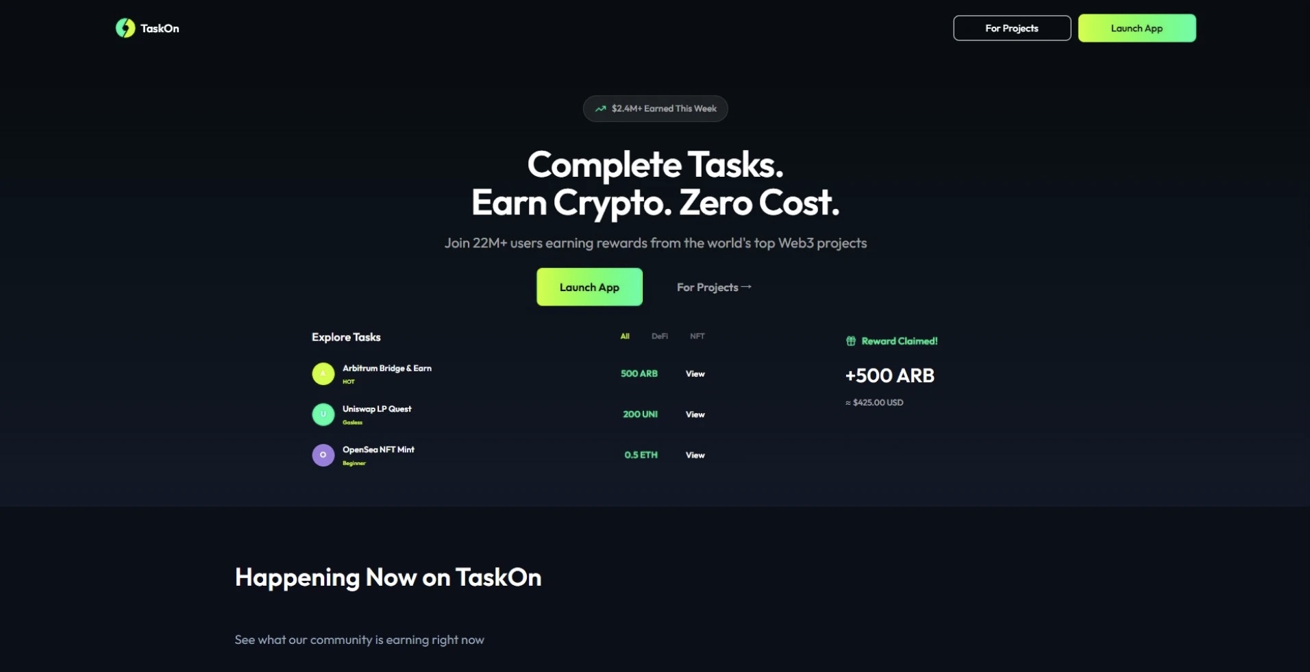 TaskOn