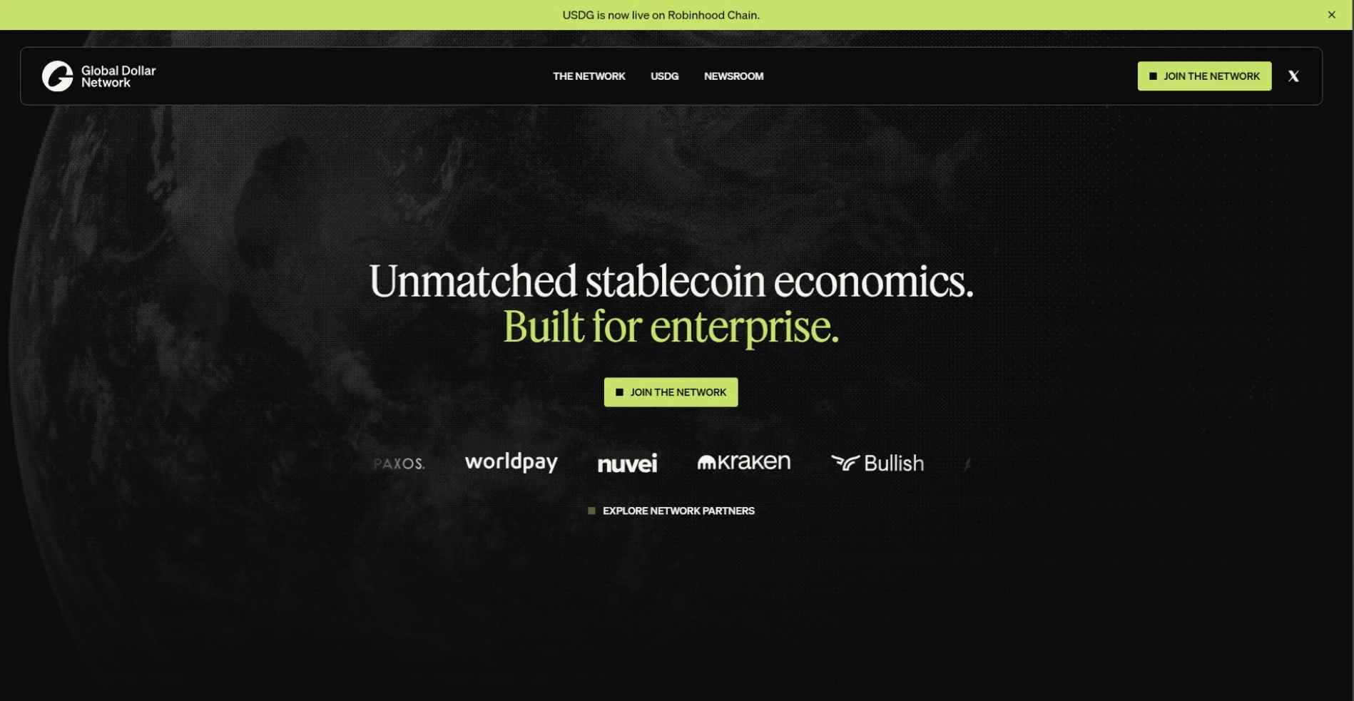 USDG Website