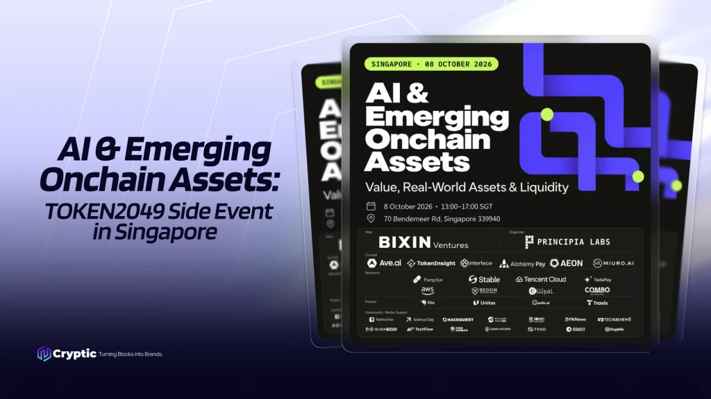 AI & Emerging Onchain Assets: TOKEN2049 Side Event in Singapore
