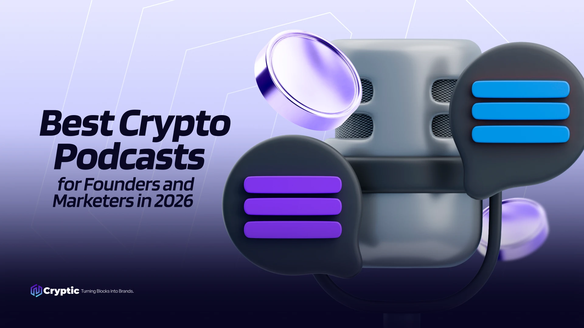 Best crypto podcasts for founders and marketers in 2026