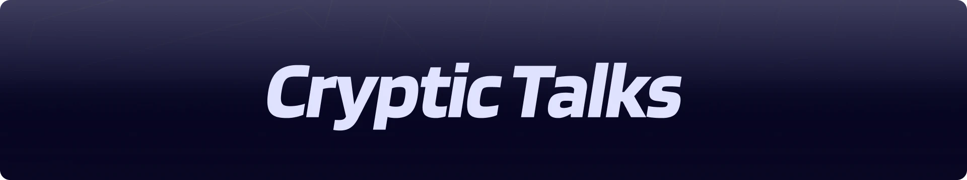 Cryptic Talks podcast