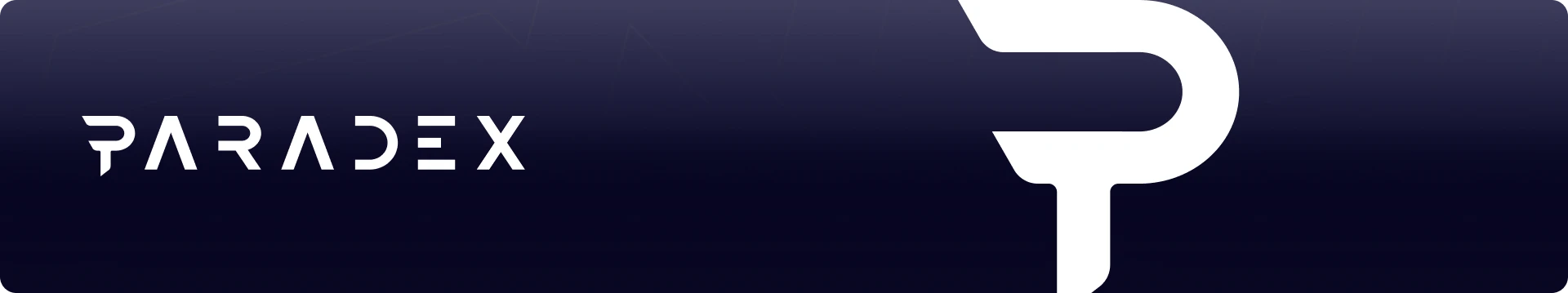 Paradex perp DEX interface, a Starknet appchain venue built out of Paradigm's institutional derivatives business