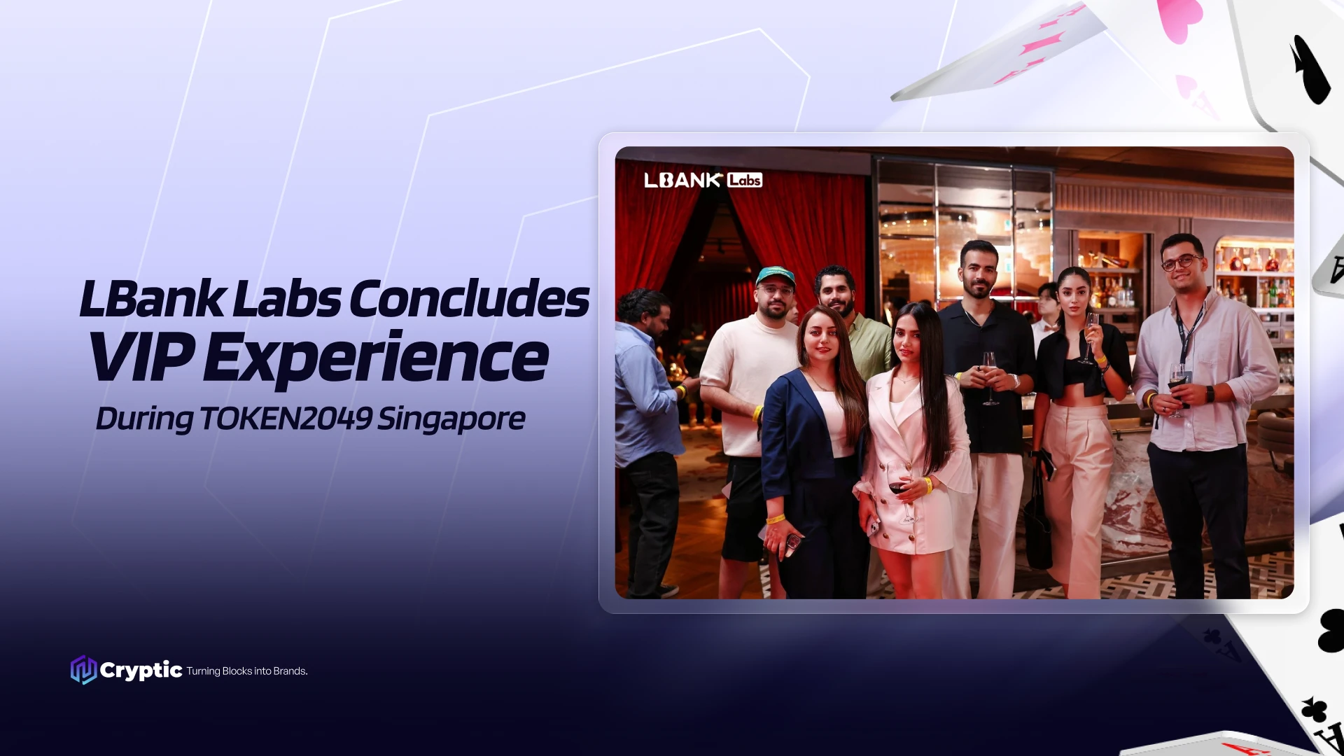 LBank Labs Concludes VIP Experience During TOKEN2049 Singapore cover with guests at the VIP gathering